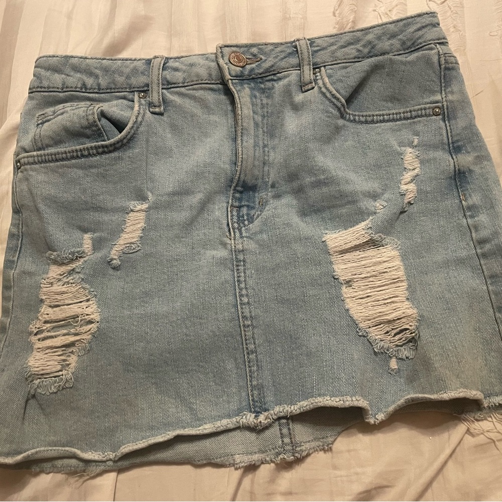Forever 21 Jean Skirt